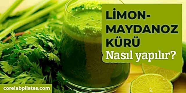 limon maydanoz kürü ve faydaları
