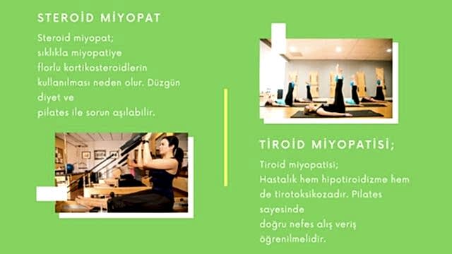 miyopati tedavisinde pilates
